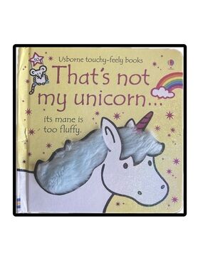 BUNDLE & SAVE 🦄 Usborne Touchy-Feely Unicorn Board Book